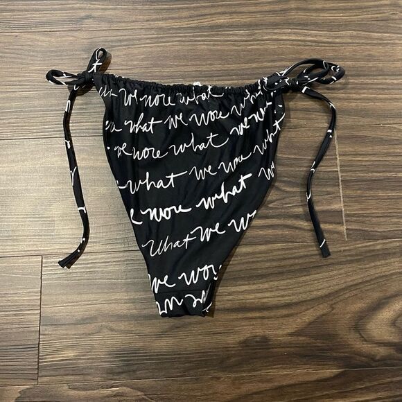 NWT WeWoreWhat Ruched String Bottom Size Medium! - Picture 5 of 7